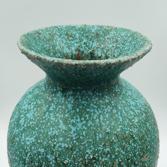 1970s Astonishing Green Lava Vase - Picture 5 of 8